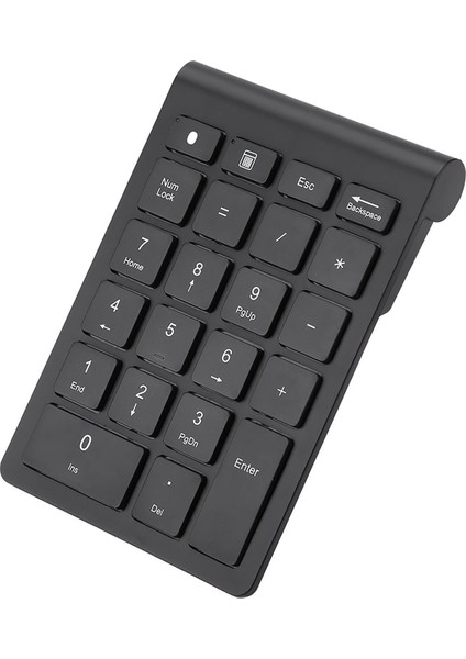 Siyah 22 Tuşlu Mini Numpad Kablosuz Bluetooth Sayısal Tuş Takımı Os x Pc Için (Yurt Dışından) fırsatları