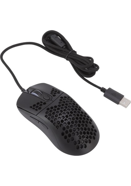 Rgb Mouse Hücresel Içi Boş Tasarım Hafif Kablolu Arka Aydınlatma 12000DPI 6 Seviyeli Düzenlenebilir Tip C Oyun Faresi Tabletler Için Siyah (Yurt Dışından) indirimleri