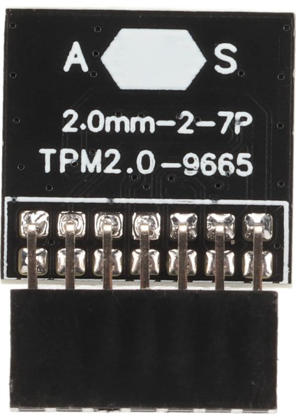Tpm 2.0 Modülü Tpm Çip 14 Pin 2X7P Güvenlik Modülü Asus Için WIN11 Platform Koruma Modülü (Yurt Dışından)