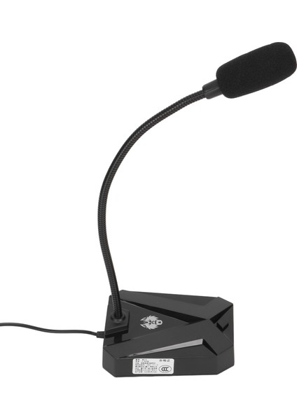 Mikrofon 3.5mm Bilgisayar Masaüstü Dizüstü Bilgisayar Gürültü Azaltma Metal Hortum Mikrofon Oyunlar Ses Karaoke Konferans Sohbet Aslan Başı (Yurt Dışından) indirimleri