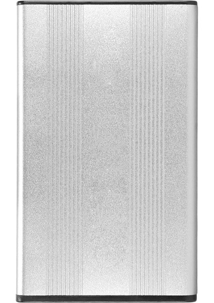 HDD Muhafazası 2.5in 2tb Kapasite 480MBPS Aktarım Hızı Usb2.0 Iletimli Alüminyum Alaşımlı Windows Vistasilver Için (Sabit Disk Dahil Değil) (Yurt Dışından)