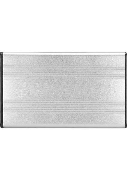 HDD Muhafazası 2.5in 2tb Kapasite 480MBPS Aktarım Hızı Usb2.0 Iletimli Alüminyum Alaşımlı Windows Vistasilver Için (Sabit Disk Dahil Değil) (Yurt Dışından)