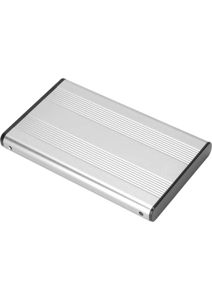 HDD Muhafazası 2.5in 2tb Kapasite 480MBPS Aktarım Hızı Usb2.0 Iletimli Alüminyum Alaşımlı Windows Vistasilver Için (Sabit Disk Dahil Değil) (Yurt Dışından)