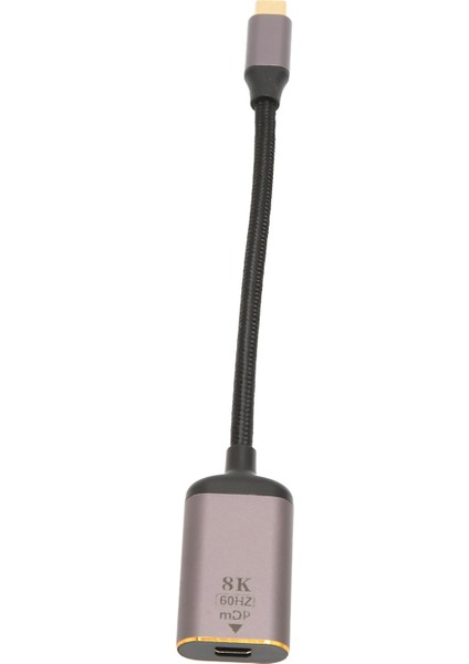 USB C - Mini Displayport Adaptörü 8k 60Hz Tak ve Çalıştır USB C Erkek - Mini Dp Dişi Kablo USB C Aygıtları Için (Yurt Dışından)