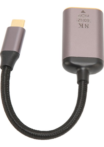 USB C - Mini Displayport Adaptörü 8k 60Hz Tak ve Çalıştır USB C Erkek - Mini Dp Dişi Kablo USB C Aygıtları Için (Yurt Dışından)