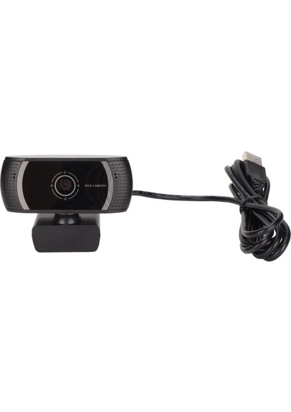 USB Kamera 720P Kolay Kullanım Yüksek Çözünürlük Birçok Fonksiyon Esnek Dönme Bilgisayar Kamerası (Yurt Dışından)