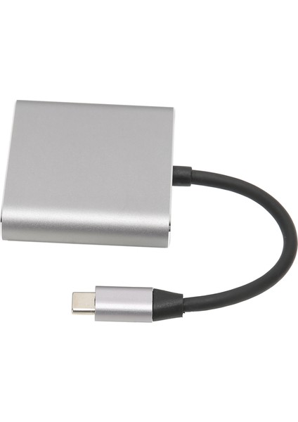 USB C'den Hd Multimedya Arayüz Hub'ı 3'ü 1 Arada 4K UHD 3840X2160 30Hz Type C'den Hd Multimedya Arayüzü 4K USB 3.0 USB C Hub'ı (Yurt Dışından)