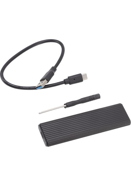 M.2 Ngff Sata SSD Muhafaza Adaptörü USB C 3.1 M.2 SSD Muhafaza Adaptörü Alüminyum Kabuklu SSD Boyutu 2242 2260 2280 (Yurt Dışından)