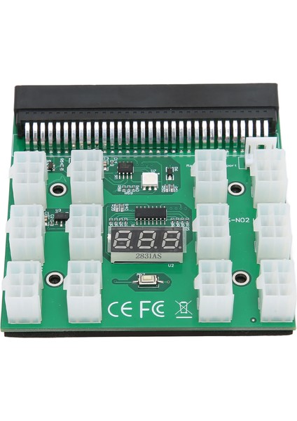 Güç Kaynağı Breakouts Board Adaptörü Pcb Işlem Desteği 1600W 12V 6 Pın Yüksek Güvenlik Performans Breakouts Board Modülü (Yurt Dışından) fırsatları