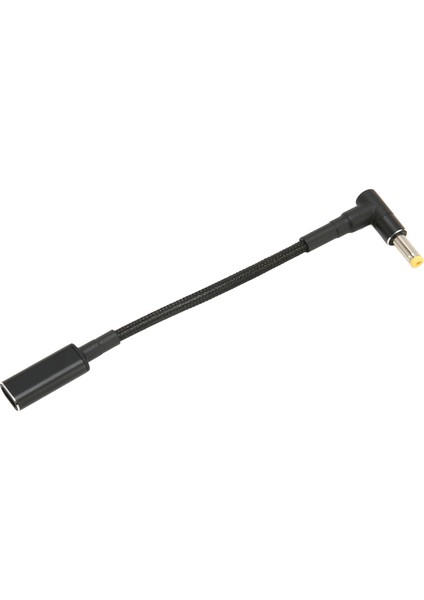 USB Type C Dişi - 4.8x1.7mm Erkek Adaptör Kablosu Çift Pd E Mark Çip Taşınabilir 100W USB Type C Adaptör Kablosu (Yurt Dışından)