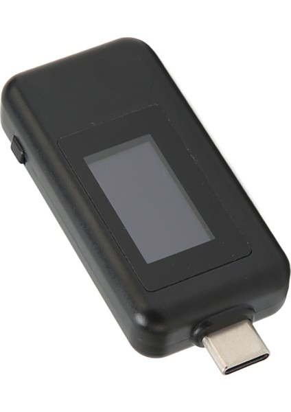 USB Voltaj Akım Test Cihazı 4‑30V 0‑5.1A Dijital LCD Ekran Doğru Ölçüm USB Test Cihazı Telefon Tablet Dizüstü Bilgisayar Siyah (Yurt Dışından)