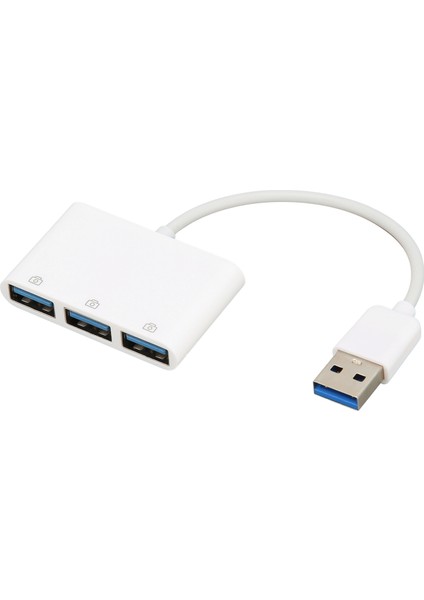 USB 2.0 Hub Taşınabilir Ultra Ince Tak ve Çalıştır Sıcak Değiştirme Yüksek Hızlı Geniş Uyumluluk Masaüstü Dizüstü Bilgisayar Için USB Ayırıcı (Yurt Dışından)