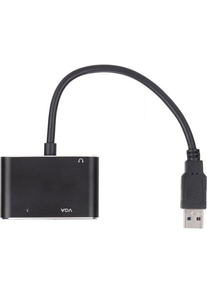 Yüksek Çözünürlüklü Multimedya Arayüzü USB Adaptörü 1080P Çift Ekran Yüksek Çözünürlüklü Multimedya Arayüzü USB Adaptörü (Yurt Dışından)