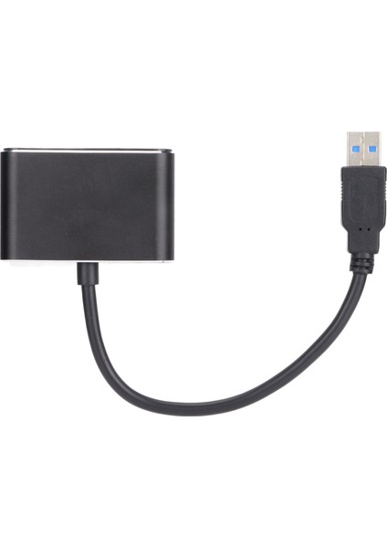 Yüksek Çözünürlüklü Multimedya Arayüzü USB Adaptörü 1080P Çift Ekran Yüksek Çözünürlüklü Multimedya Arayüzü USB Adaptörü (Yurt Dışından)