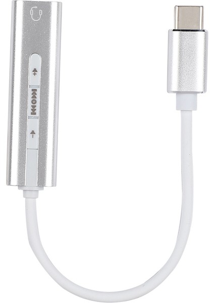 Windows 98SE / Me / 2000 / Xp / Server 2003 / Vista (Gümüş) Için Harici Tip C - 3,5 mm Dişi Stereo Ses Kartı (Yurt Dışından)