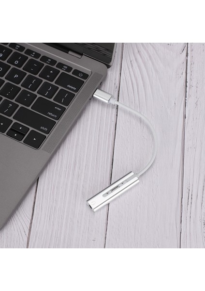 Windows 98SE / Me / 2000 / Xp / Server 2003 / Vista (Gümüş) Için Harici Tip C - 3,5 mm Dişi Stereo Ses Kartı (Yurt Dışından) fırsatları