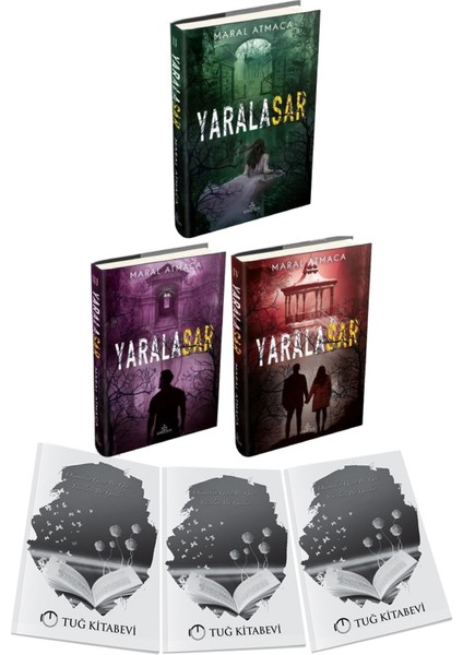 Yaralasar 2-3-4 Ciltli Maral Atmaca 3 Kitap + Hediyeli