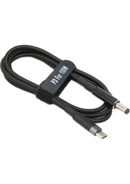 Jorındo Dizüstü Şarj Kablosu 100W Çift Çipli Tipc Erkek Giriş Dc Erkek Güç Şarj Kablosu (1m) (Yurt Dışından)