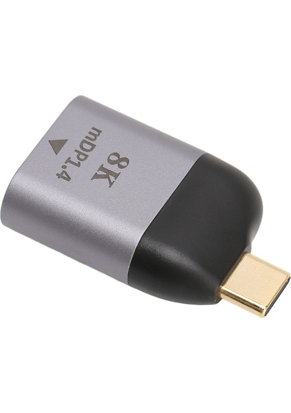 USB C - Mini Displayport Adaptörü Küçük Tak ve Çalıştır 8k 60Hz USB Type C Erkek - Mini Dp Dişi Adaptörü (Yurt Dışından)