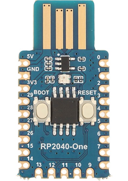 Mikrodenetleyici RP2040 Bir USB A Erkek Port Çift Çekirdekli 4mb Flash Pcb Pico Genişletme Kartı Raspberry Pi Için (Yurt Dışından)