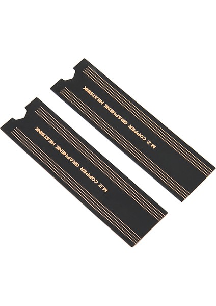 M.2 SSD Grafen Soğutucu Hassas Isıl Iletkenlik Hızlı Soğutma Nvme Bakır Grafen Soğutucu Dizüstü Bilgisayar Için 2 Adet Bakır Folyo Grafen Soğutucu (Sabit Disk Dahil Değil) (Yurt Dışından) modelleri