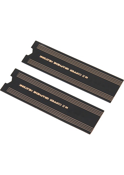 M.2 SSD Grafen Soğutucu Hassas Isıl Iletkenlik Hızlı Soğutma Nvme Bakır Grafen Soğutucu Dizüstü Bilgisayar Için 2 Adet Bakır Folyo Grafen Soğutucu (Sabit Disk Dahil Değil) (Yurt Dışından) fırsatları