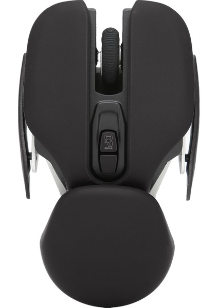 Ergonomik Kablosuz Fare Dahili Pil Ayarlanabilir Dpı Elektrokaplama Işlemi Entegre Tasarım Oyun Faresisiyah (Yurt Dışından)