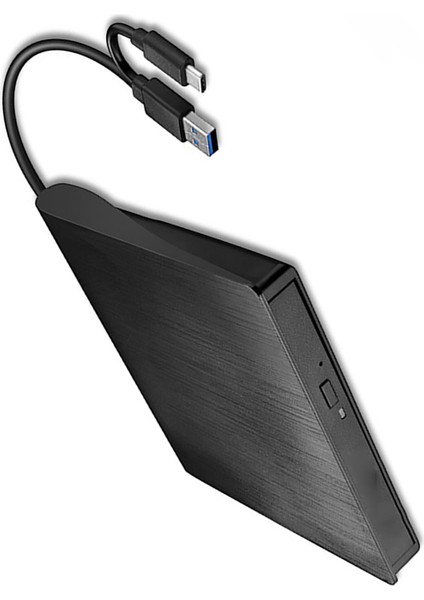 DVD Sürücü Usb3.0 Tip C Çift Arayüz Evrensel Tepsi Tipi Harici Optik Sürücü DVD Oynatıcı CD Yazıcı (Yurt Dışından) modelleri