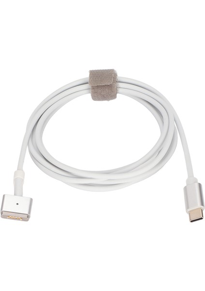 Type C To Magnetic T For Macbook Type C Male To Magsafe 2 45W Pd Hızlı Şarj Pvc Şarj Kablosuikinci Nesil (Yurt Dışından)