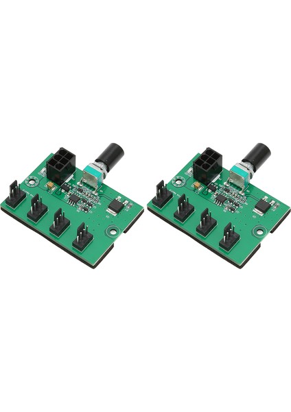 2 Adet Pc Fan Basınç Hız Adaptörü Pwm 2pin 3pin 4pin Fan Adaptörü 4 Yollu Şönt 12V Hız Kontrol Cihazı 6pin Güç Portu ile (Yurt Dışından) modelleri