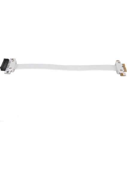 Pcıe Uzatma Kablosu Yüksek Hızlı Esnek Pcı Express 3.0 1x Yükseltici Kablo Pcıe 1x Genişletici Adaptör Jumper Ağ Kartı Için 30CM / 11.8in (Yurt Dışından)