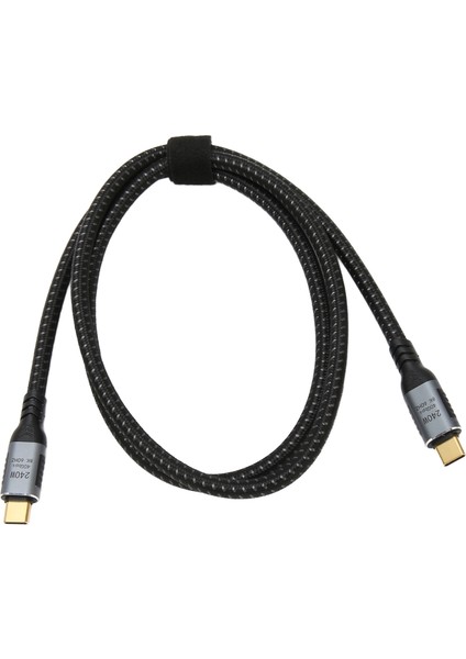 USB 4.0 Gen 3 Veri Kablosu 40GBPS Aktarım 240W Şarj Desteği 8k 60hz Ekran Tip C'den Tip C'ye Kablo Dizüstü Bilgisayar Tablet Için 180CM / 70.9in (Yurt Dışından) modelleri