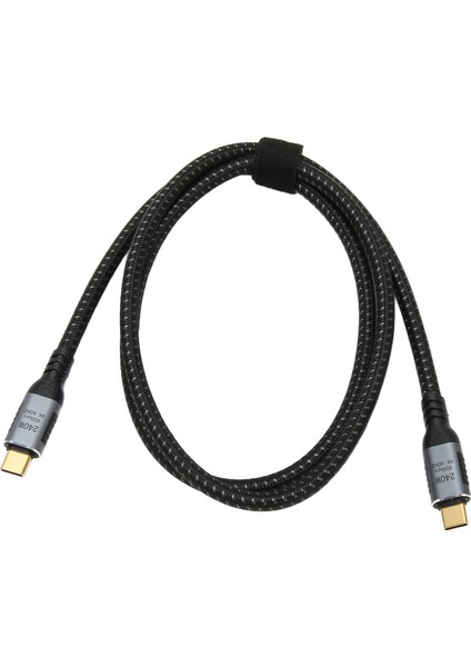 USB 4.0 Gen 3 Veri Kablosu 40GBPS Aktarım 240W Şarj Desteği 8k 60hz Ekran Tip C'den Tip C'ye Kablo Dizüstü Bilgisayar Tablet Için 180CM / 70.9in (Yurt Dışından) fırsatları
