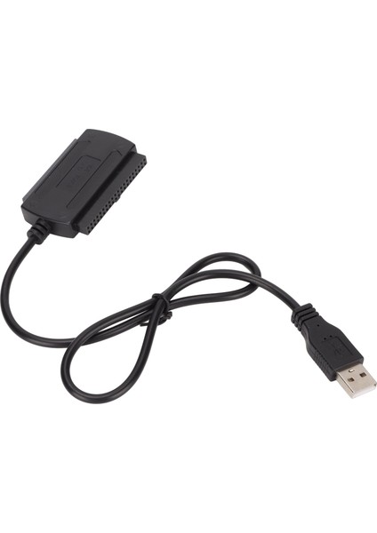 Sata Pata Ide Sürücüden USB 2.0 Adaptör Dönüştürücü Kablosu Sabit Disk HDD 2.5in 3.5in Harici Ac Güç Kaynağı ile (Yurt Dışından)