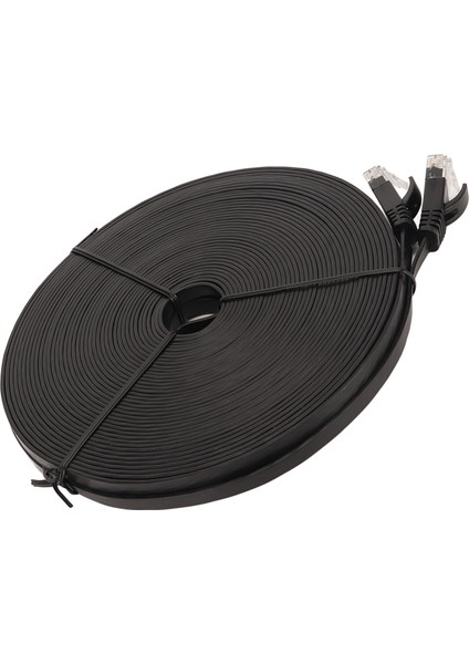Gigabit Ağ Kablosu 66FT Uzunluk 1000MBPS RJ45 Port Cat6 Ağ Kablosu Ethernet Kablosu Yönlendiriciler Dizüstü Bilgisayarlar Için Siyah (Yurt Dışından) fiyatları