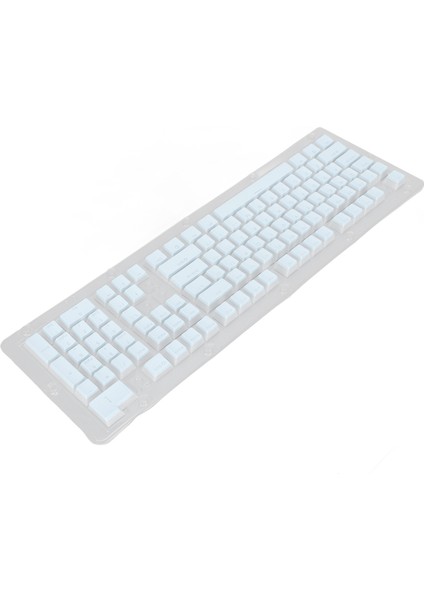 Pbt Tuş Takımları Yüksek Düşük Düzen Çift Katmanlı 2 Renk 108 Tuş Mekanik Klavyeler 61 87 104 108 Tuş Klavye Mavi (Yurt Dışından) fiyatları