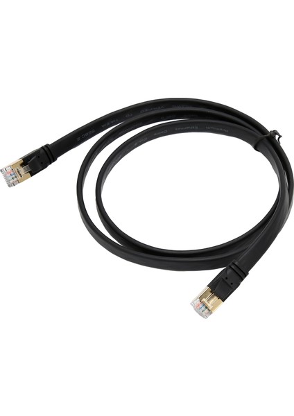 Cat8 Ethernet Kablosu 1 Metre 40 Gbps Iletim Hızı 2000 Mhz Yüksek Hızlı Internet Kablo Kordonu Pc Ps5/ps3/ps4 Için (Yurt Dışından)