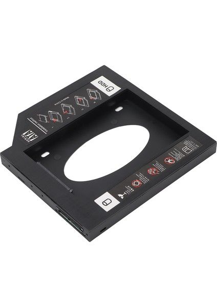 HDD Caddy Bay Genel 12.7mm 2.5in Sata'dan Sata'ya 2. HDD SSD Sabit Disk Tepsi Kapağı Dizüstü Bilgisayar CD DVD Rom Sürücü Yuvası Için (Yurt Dışından)