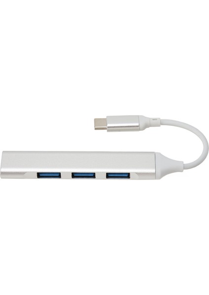 4'ü 1 Arada USB C Hub 5gbps Tak ve Çalıştır Çoklu Koruma USB C Çoklu Bağlantı Noktası Adaptörü U Disk Fare Klavye Için (Yurt Dışından)