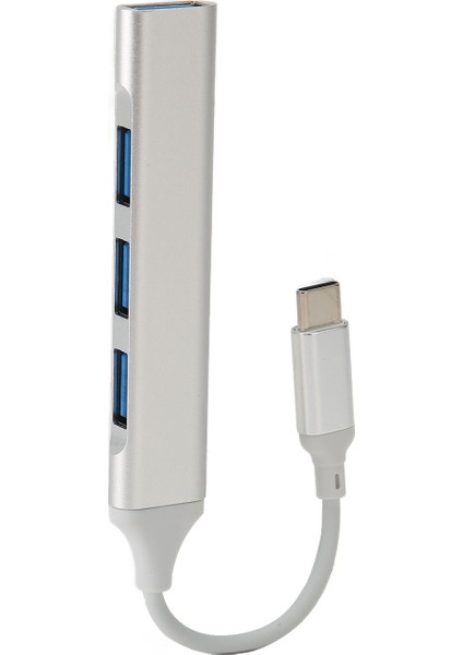 4'ü 1 Arada USB C Hub 5gbps Tak ve Çalıştır Çoklu Koruma USB C Çoklu Bağlantı Noktası Adaptörü U Disk Fare Klavye Için (Yurt Dışından)