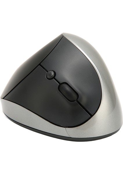 Kablosuz Dikey Fare 2.4ghz Hassas Kontrol 800DPI 1600DPI 2400DPI Ergonomik Tasarım Kablosuz Fare Ev Ofis Gri (Yurt Dışından)