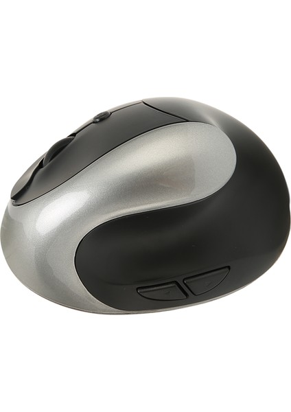 Kablosuz Dikey Fare 2.4ghz Hassas Kontrol 800DPI 1600DPI 2400DPI Ergonomik Tasarım Kablosuz Fare Ev Ofis Gri (Yurt Dışından)