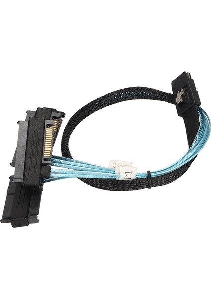Mini Sas Sff 8087 Ila 8482 4 Seri Ata Arayüz Adaptör Kablosu Güç Aktarım Dönüştürücü Kablosu 0,5 Metre / 1,6 Ft (Yurt Dışından)