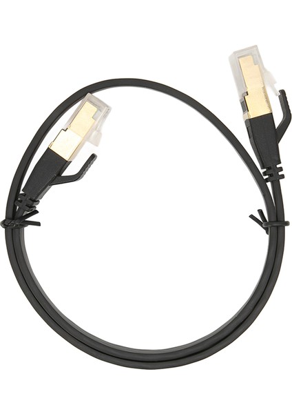 Cat 8 Ethernet Kablosu 40GBPS 2000MHZ RJ45 Erkek Arayüz 0,5 Metre/19,7 Inç Ethernet Kablosu Ps5 Için Yönlendirici Için (Yurt Dışından)