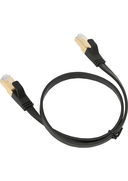 Cat 8 Ethernet Kablosu 40GBPS 2000MHZ RJ45 Erkek Arayüz 0,5 Metre/19,7 Inç Ethernet Kablosu Ps5 Için Yönlendirici Için (Yurt Dışından)