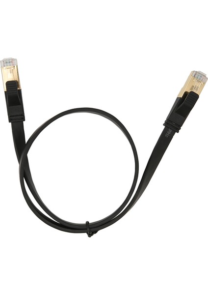 Cat 8 Ethernet Kablosu 40GBPS 2000MHZ RJ45 Erkek Arayüz 0,5 Metre/19,7 Inç Ethernet Kablosu Ps5 Için Yönlendirici Için (Yurt Dışından)