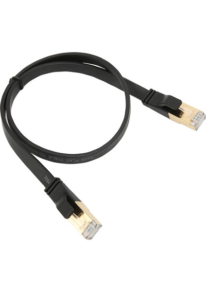 Cat 8 Ethernet Kablosu 40GBPS 2000MHZ RJ45 Erkek Arayüz 0,5 Metre/19,7 Inç Ethernet Kablosu Ps5 Için Yönlendirici Için (Yurt Dışından)