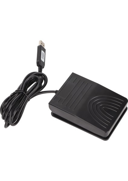 USB Ayak Pedalı Oyun Faresi Klavye Multimedya Kontrolü Oyun Medya Bilgisayarı Için Ergonomik USB Ayak Anahtarı (Yurt Dışından)