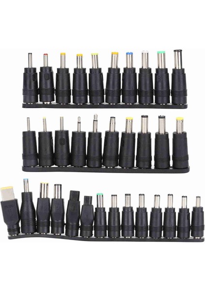 34 Adet Dc Güç Fişi 5.5mmx2.1mm Evrensel Dizüstü Bilgisayar Güç Konnektörü Adaptörü Bilgisayar Aksesuarları (Yurt Dışından)