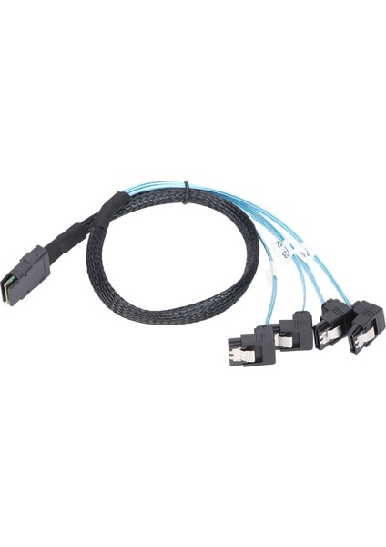 Mini Sas 36PIN Kablo Plastik Dayanıklı 12GBPS Yüksek Hız Kararlı Performans Mini Sas - 4 Sata Kablosu (Yurt Dışından)